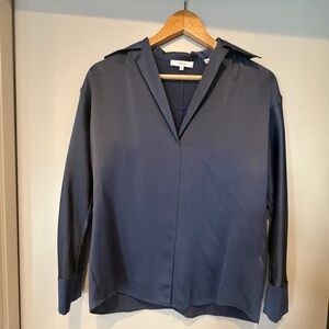 Vince Midnight Blue Blouse